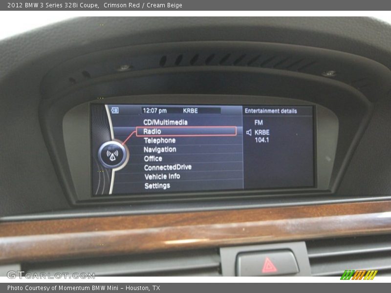 Crimson Red / Cream Beige 2012 BMW 3 Series 328i Coupe