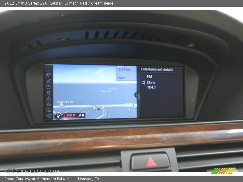 Crimson Red / Cream Beige 2012 BMW 3 Series 328i Coupe