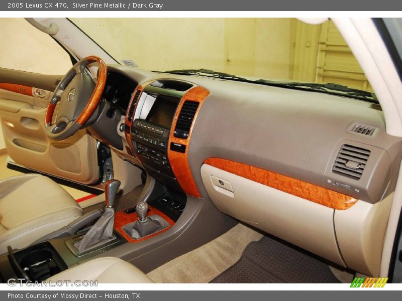 Silver Pine Metallic / Dark Gray 2005 Lexus GX 470