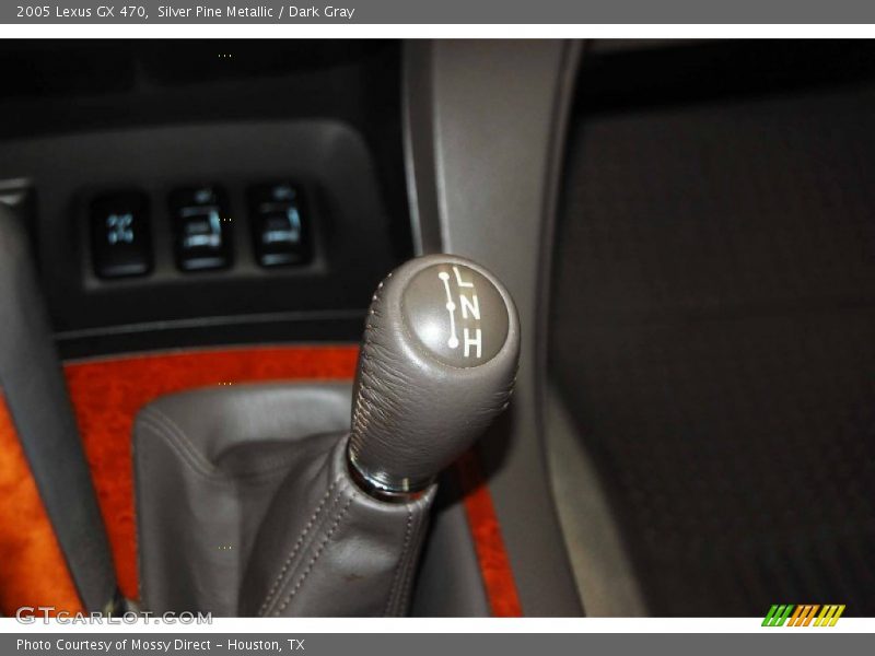 Silver Pine Metallic / Dark Gray 2005 Lexus GX 470