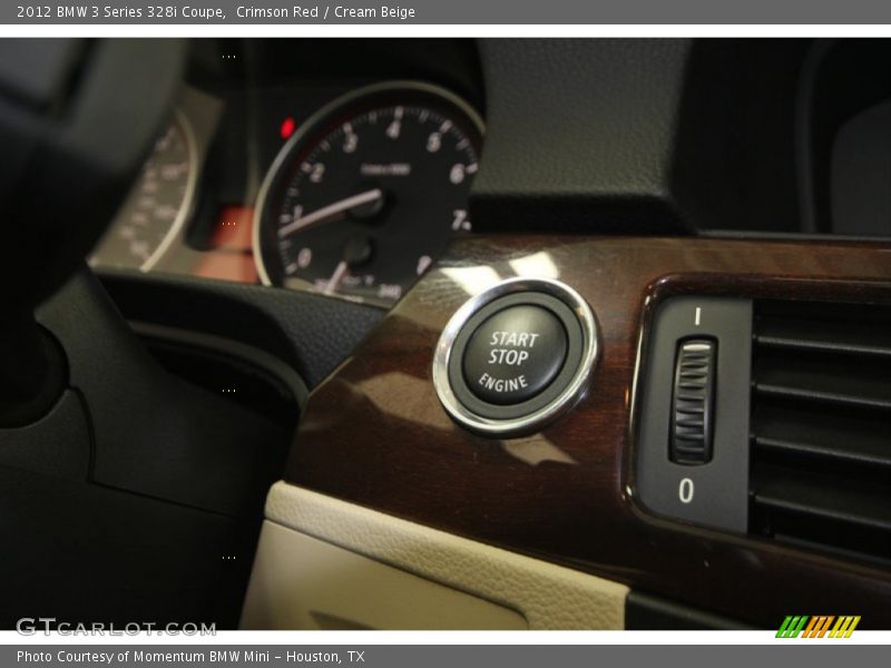 Crimson Red / Cream Beige 2012 BMW 3 Series 328i Coupe