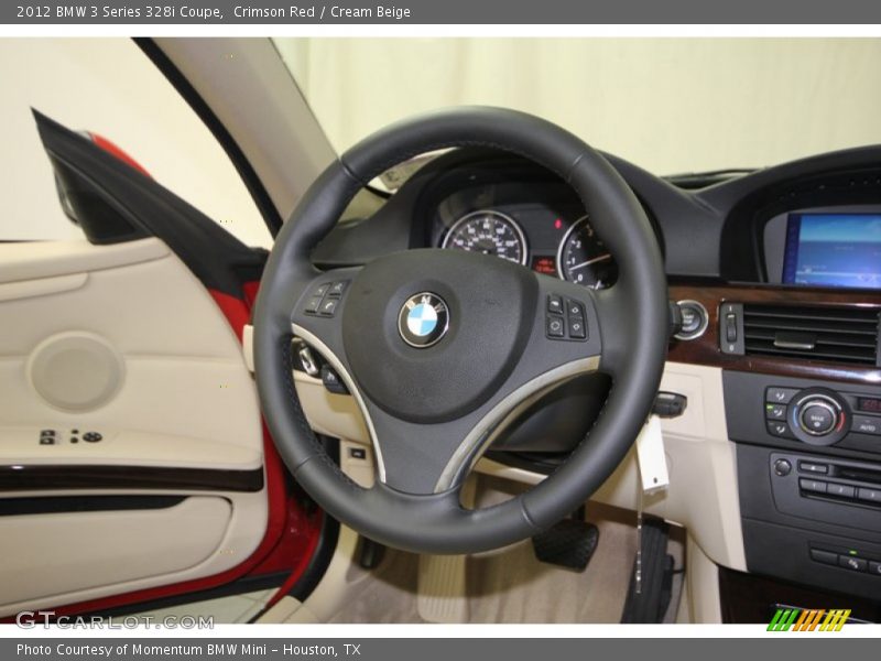  2012 3 Series 328i Coupe Steering Wheel