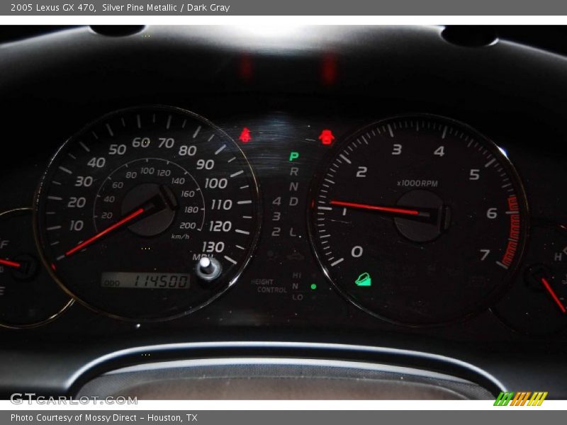 Silver Pine Metallic / Dark Gray 2005 Lexus GX 470