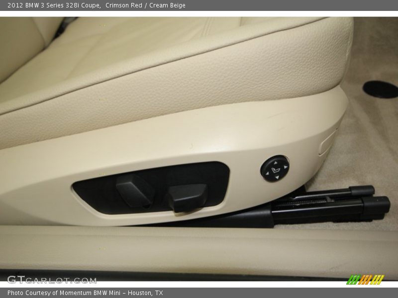 Crimson Red / Cream Beige 2012 BMW 3 Series 328i Coupe