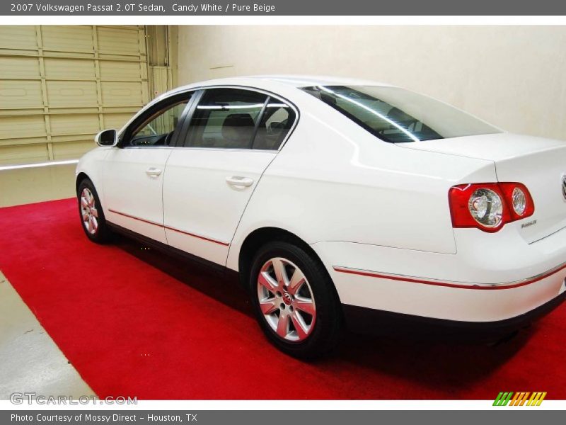 Candy White / Pure Beige 2007 Volkswagen Passat 2.0T Sedan