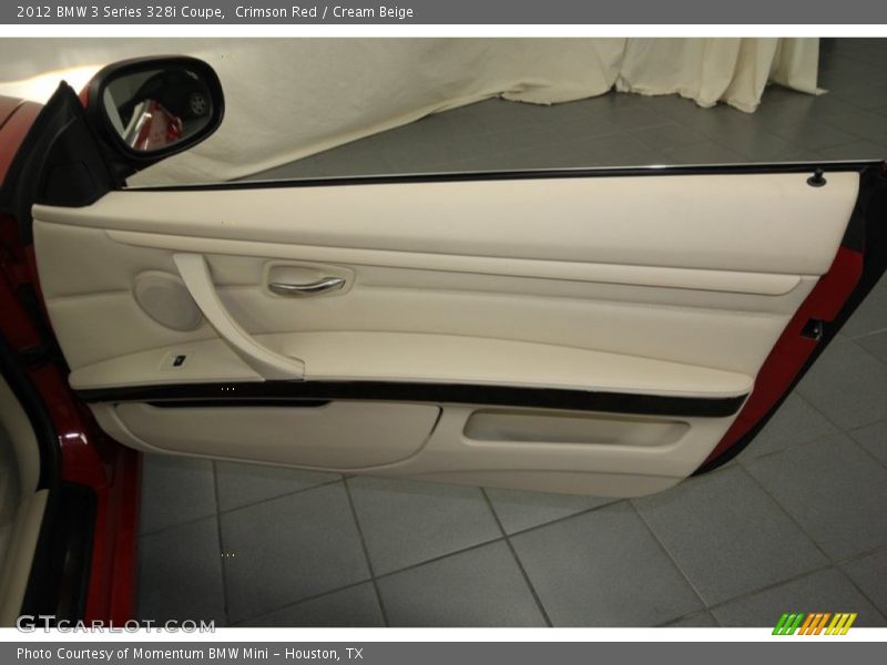 Crimson Red / Cream Beige 2012 BMW 3 Series 328i Coupe