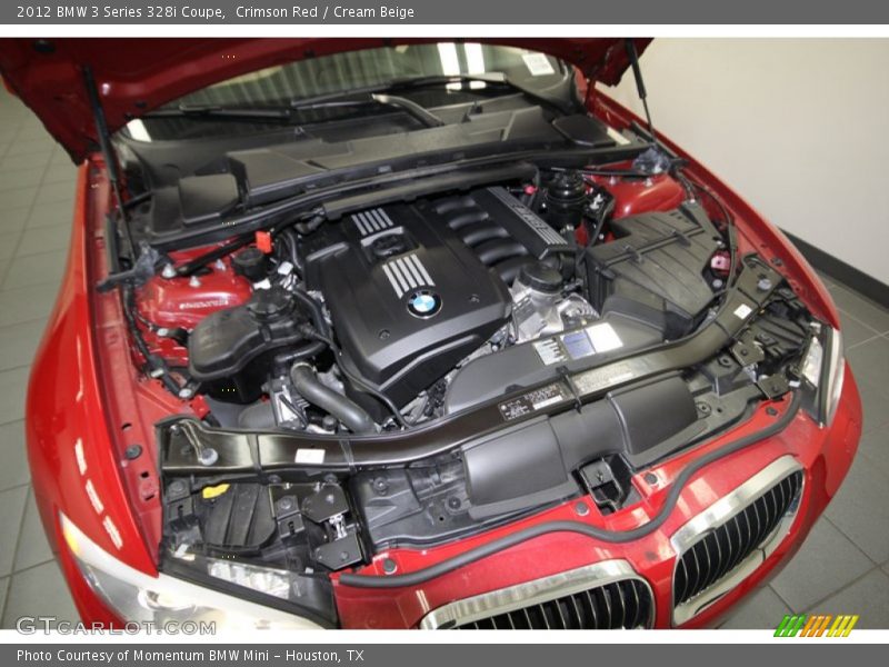  2012 3 Series 328i Coupe Engine - 3.0 Liter DOHC 24-Valve VVT Inline 6 Cylinder