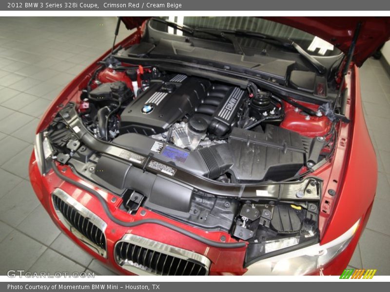  2012 3 Series 328i Coupe Engine - 3.0 Liter DOHC 24-Valve VVT Inline 6 Cylinder