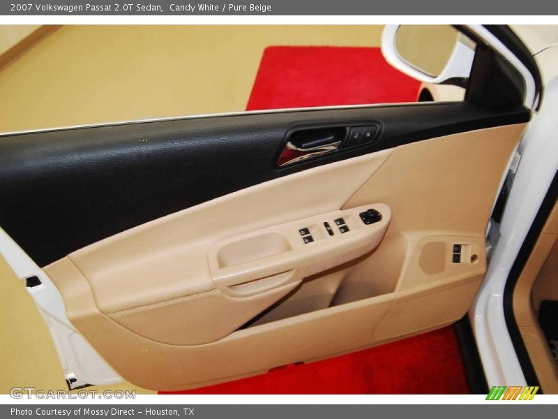Candy White / Pure Beige 2007 Volkswagen Passat 2.0T Sedan