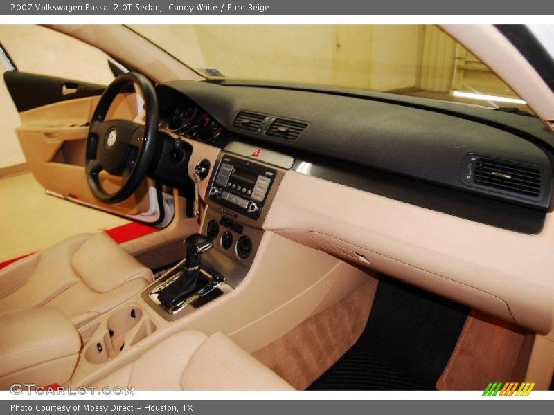Candy White / Pure Beige 2007 Volkswagen Passat 2.0T Sedan
