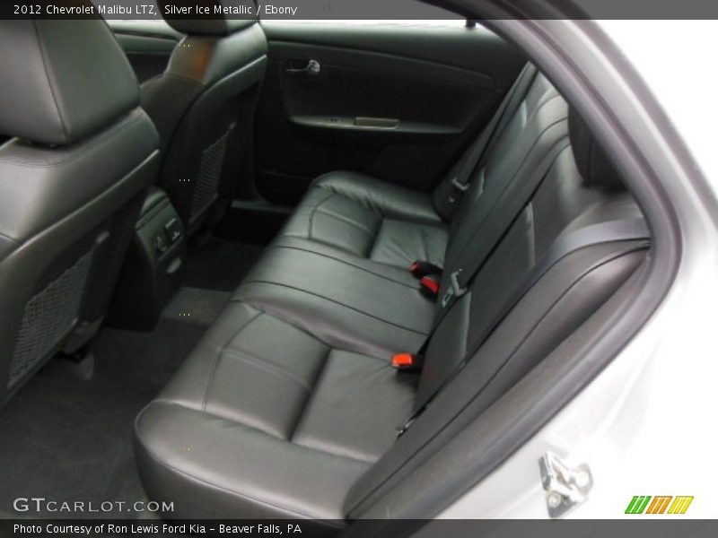 Silver Ice Metallic / Ebony 2012 Chevrolet Malibu LTZ