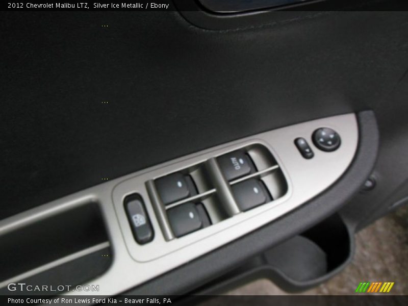 Silver Ice Metallic / Ebony 2012 Chevrolet Malibu LTZ