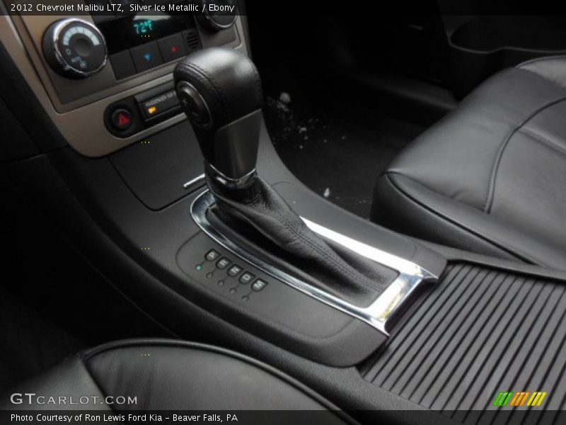 Silver Ice Metallic / Ebony 2012 Chevrolet Malibu LTZ