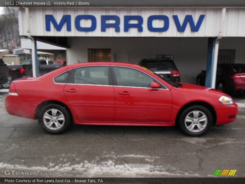 Victory Red / Ebony 2012 Chevrolet Impala LS