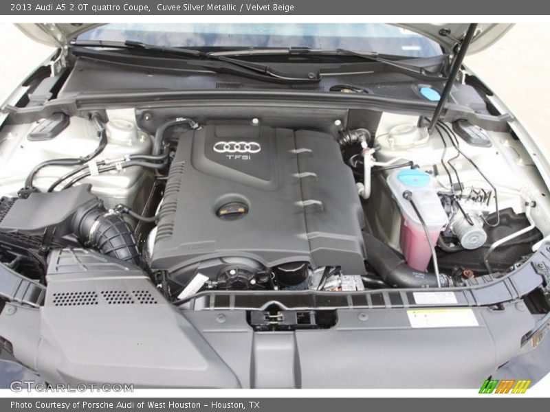  2013 A5 2.0T quattro Coupe Engine - 2.0 Liter FSI Turbocharged DOHC 16-Valve VVT 4 Cylinder