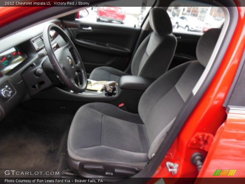 Victory Red / Ebony 2012 Chevrolet Impala LS
