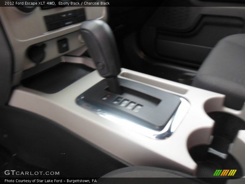 Ebony Black / Charcoal Black 2012 Ford Escape XLT 4WD