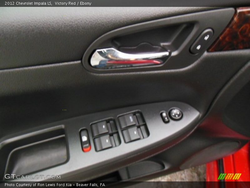 Victory Red / Ebony 2012 Chevrolet Impala LS