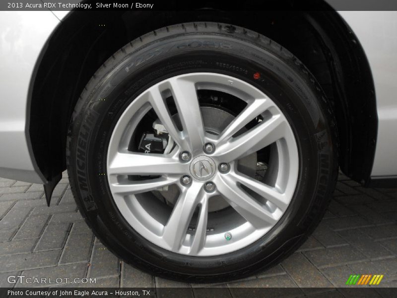 Silver Moon / Ebony 2013 Acura RDX Technology