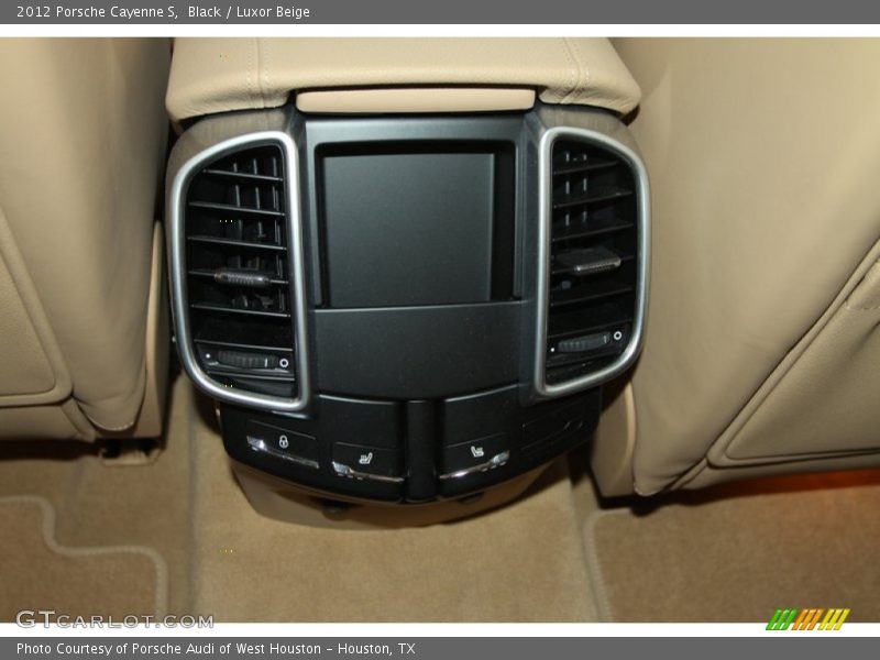 Black / Luxor Beige 2012 Porsche Cayenne S