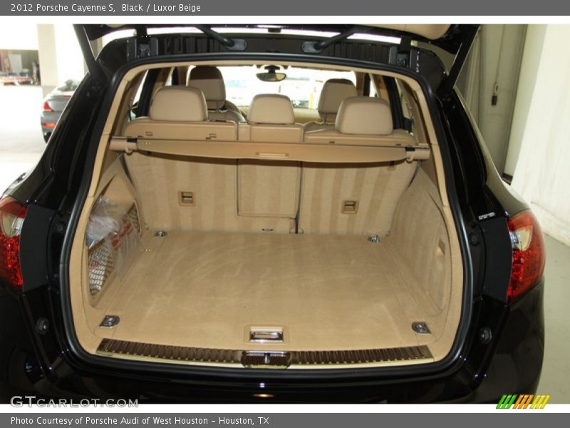 Black / Luxor Beige 2012 Porsche Cayenne S