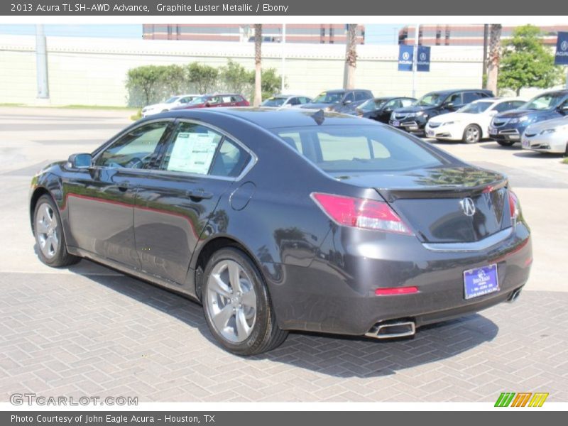 Graphite Luster Metallic / Ebony 2013 Acura TL SH-AWD Advance