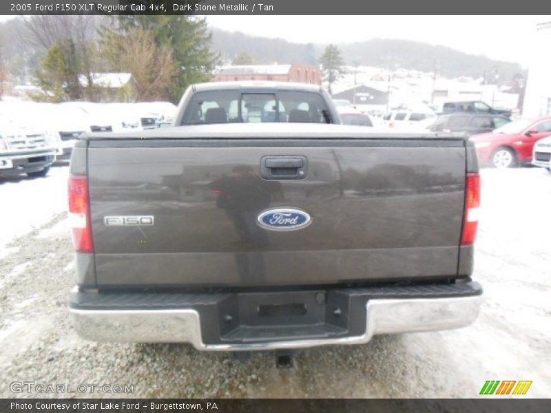 Dark Stone Metallic / Tan 2005 Ford F150 XLT Regular Cab 4x4