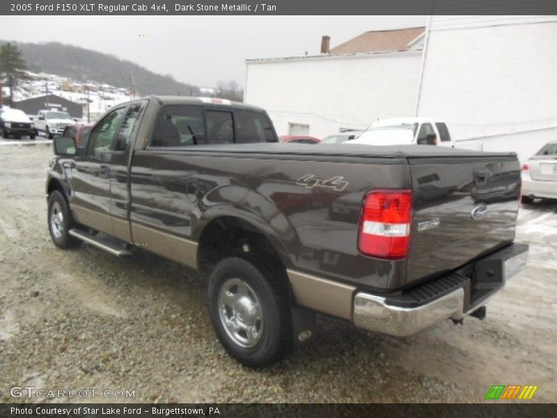 Dark Stone Metallic / Tan 2005 Ford F150 XLT Regular Cab 4x4