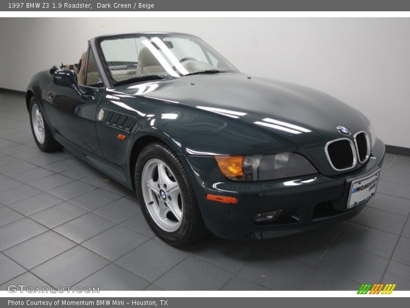 Dark Green / Beige 1997 BMW Z3 1.9 Roadster