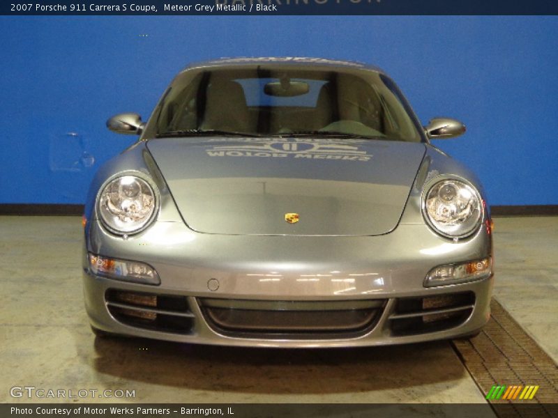 Meteor Grey Metallic / Black 2007 Porsche 911 Carrera S Coupe