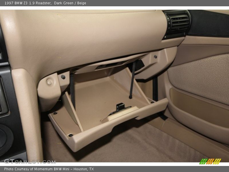 Dark Green / Beige 1997 BMW Z3 1.9 Roadster