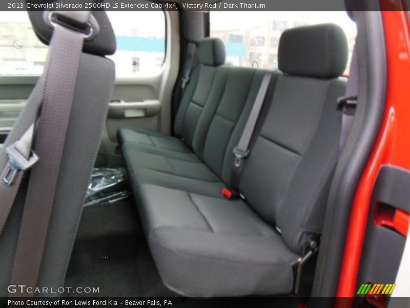 Victory Red / Dark Titanium 2013 Chevrolet Silverado 2500HD LS Extended Cab 4x4