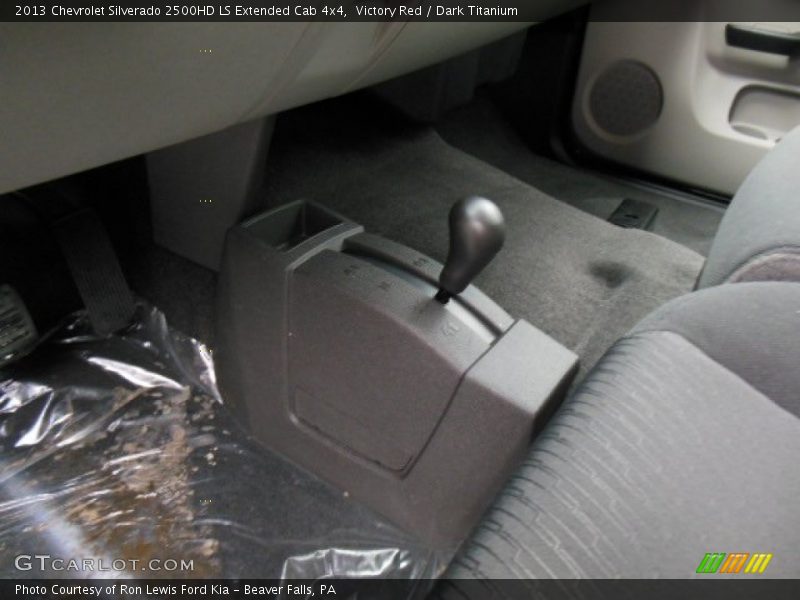 Victory Red / Dark Titanium 2013 Chevrolet Silverado 2500HD LS Extended Cab 4x4