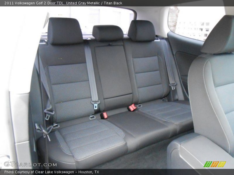 United Gray Metallic / Titan Black 2011 Volkswagen Golf 2 Door TDI