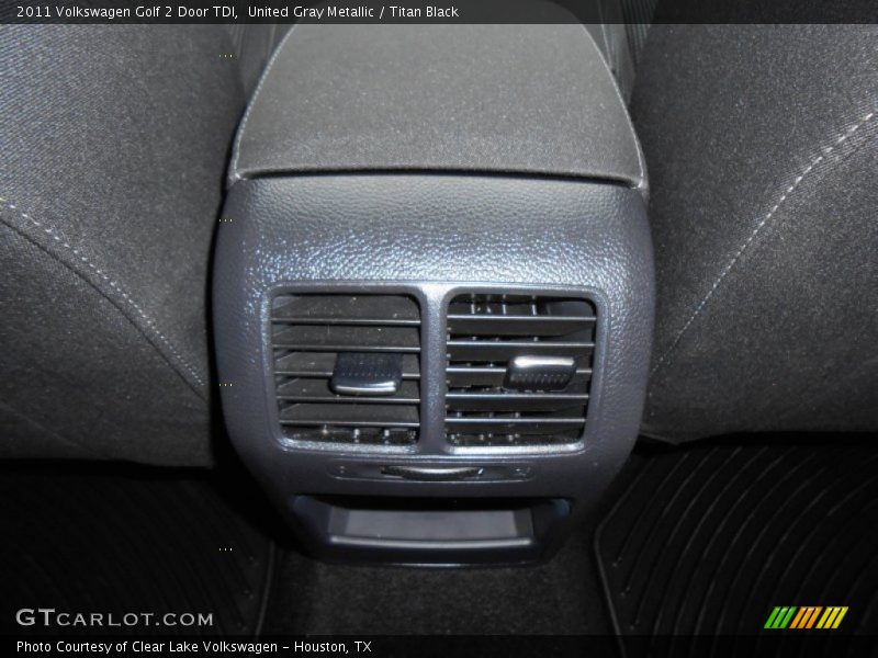 United Gray Metallic / Titan Black 2011 Volkswagen Golf 2 Door TDI