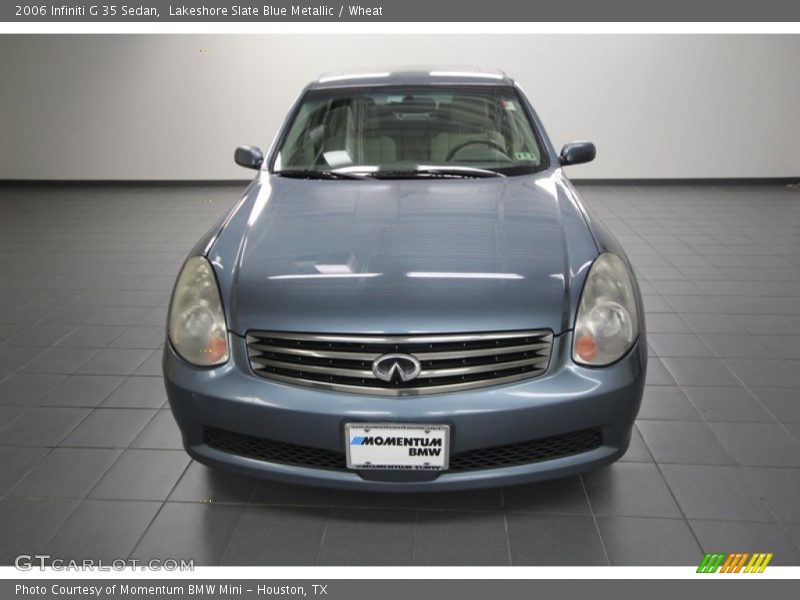 Lakeshore Slate Blue Metallic / Wheat 2006 Infiniti G 35 Sedan