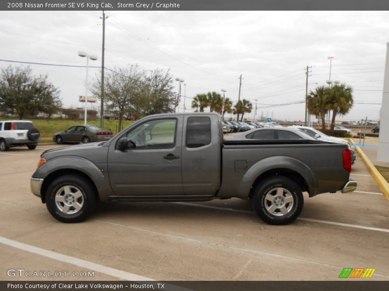 Storm Grey / Graphite 2008 Nissan Frontier SE V6 King Cab