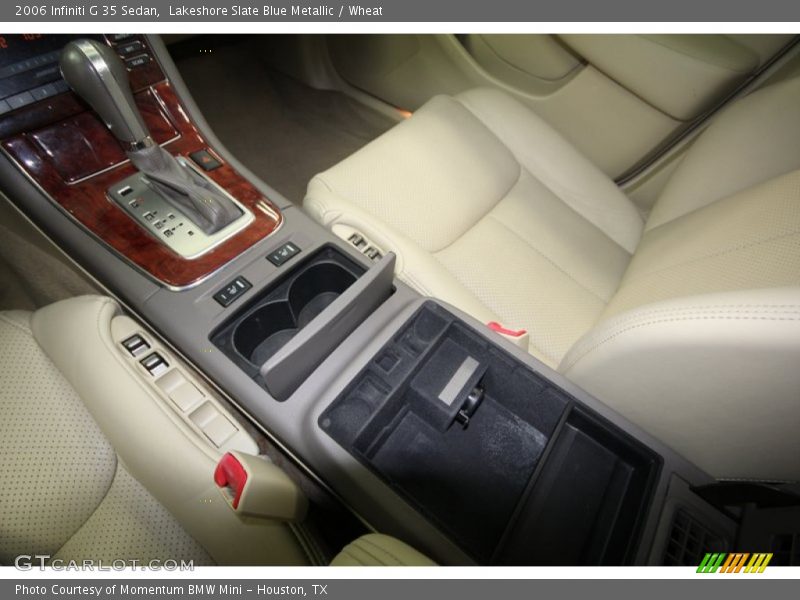 Lakeshore Slate Blue Metallic / Wheat 2006 Infiniti G 35 Sedan