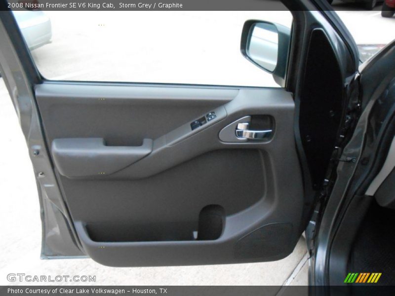Storm Grey / Graphite 2008 Nissan Frontier SE V6 King Cab