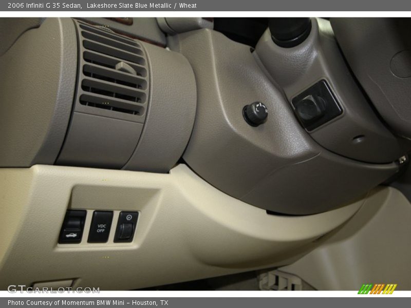 Lakeshore Slate Blue Metallic / Wheat 2006 Infiniti G 35 Sedan