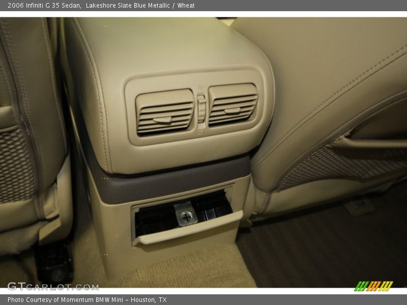 Lakeshore Slate Blue Metallic / Wheat 2006 Infiniti G 35 Sedan