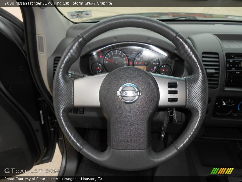 Storm Grey / Graphite 2008 Nissan Frontier SE V6 King Cab