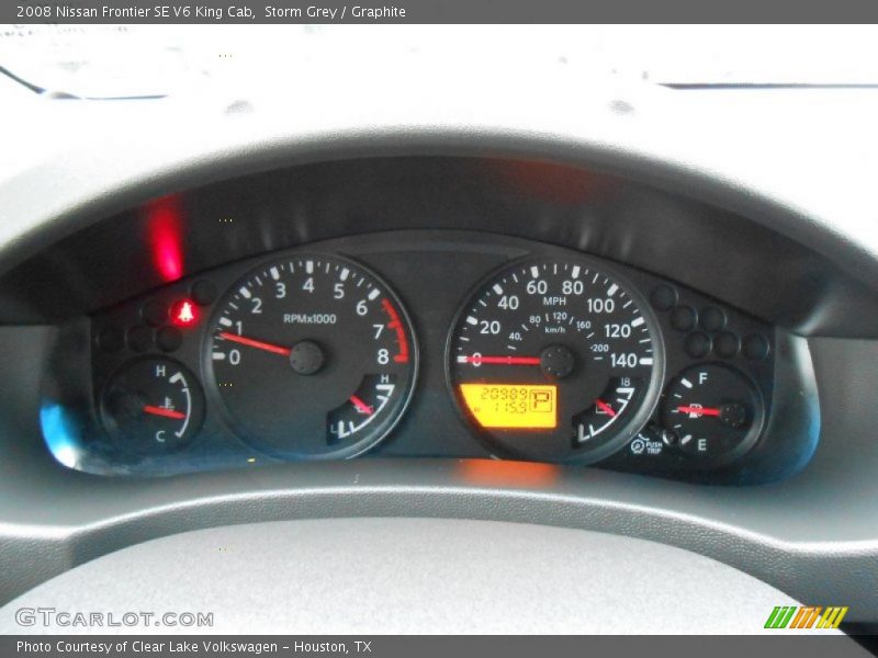 Storm Grey / Graphite 2008 Nissan Frontier SE V6 King Cab