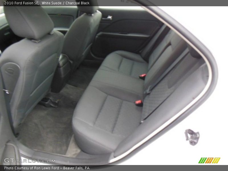 White Suede / Charcoal Black 2010 Ford Fusion SE