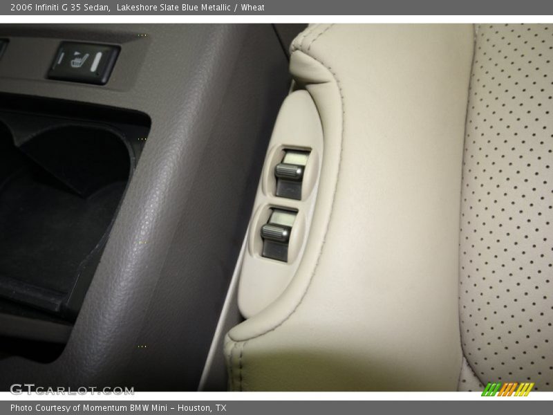 Lakeshore Slate Blue Metallic / Wheat 2006 Infiniti G 35 Sedan