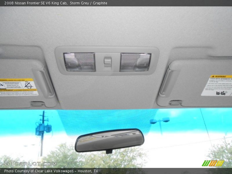 Storm Grey / Graphite 2008 Nissan Frontier SE V6 King Cab