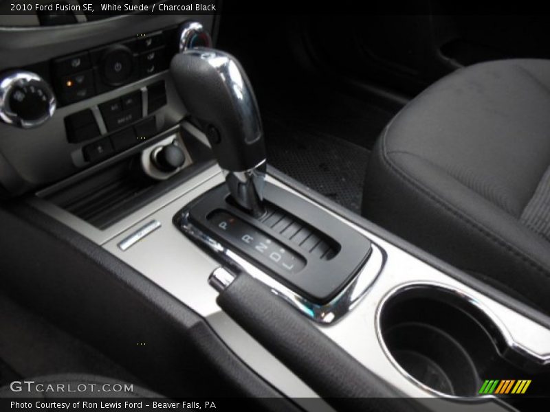 White Suede / Charcoal Black 2010 Ford Fusion SE