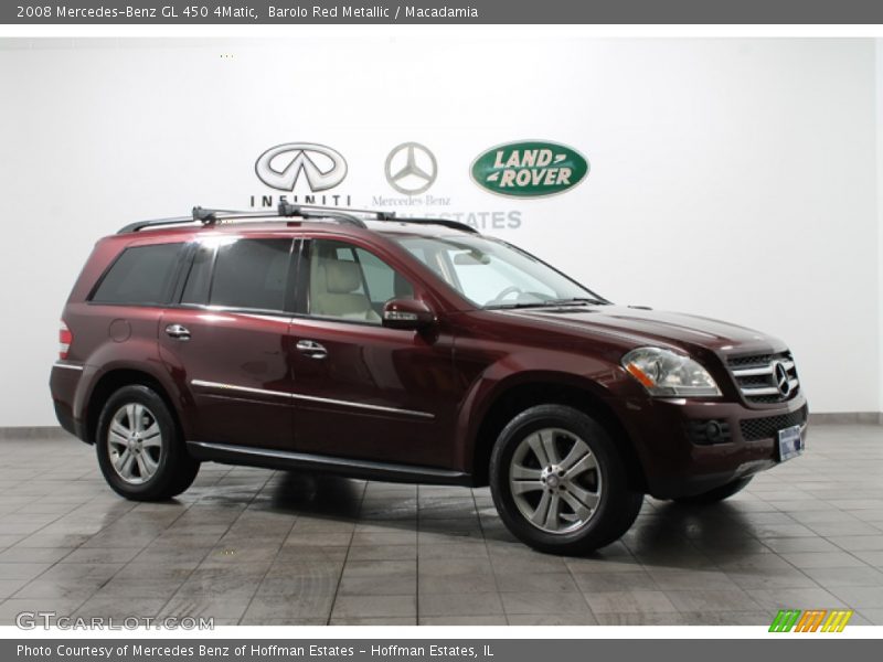 Barolo Red Metallic / Macadamia 2008 Mercedes-Benz GL 450 4Matic