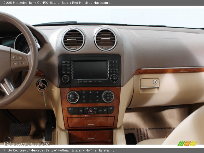 Barolo Red Metallic / Macadamia 2008 Mercedes-Benz GL 450 4Matic