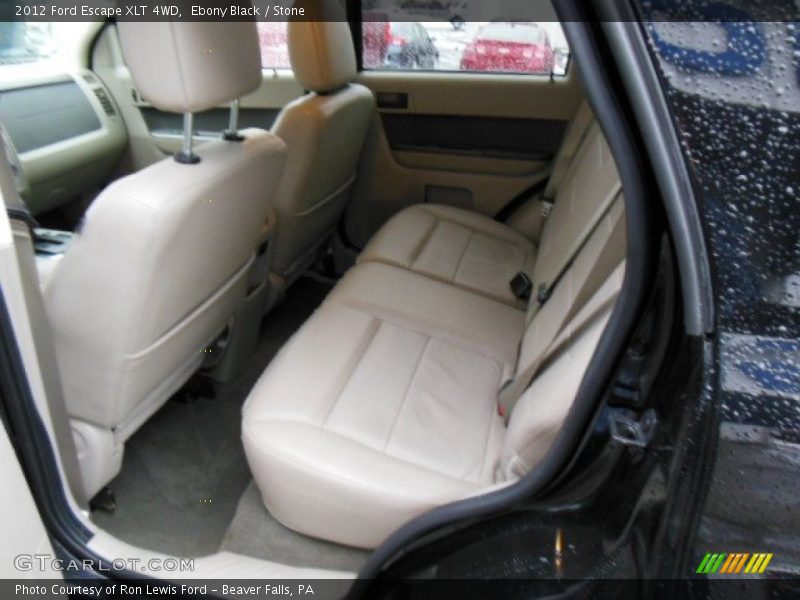Ebony Black / Stone 2012 Ford Escape XLT 4WD